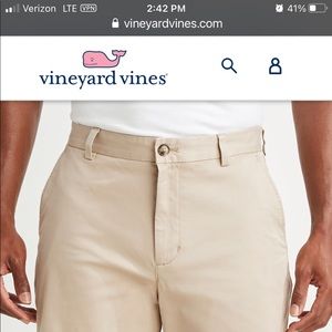 Vineyard Vines Khaki and Dark Blue shorts